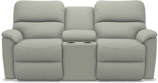 La-Z-Boy Brooks Tranquil Power Reclining Loveseat with Headrest and Console image