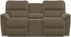 La-Z-Boy Brooks Marble Reclining Loveseat With Console image