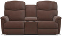 La-Z-Boy Lancer Power La-Z Time Sable Full Reclining Loveseat with Console image