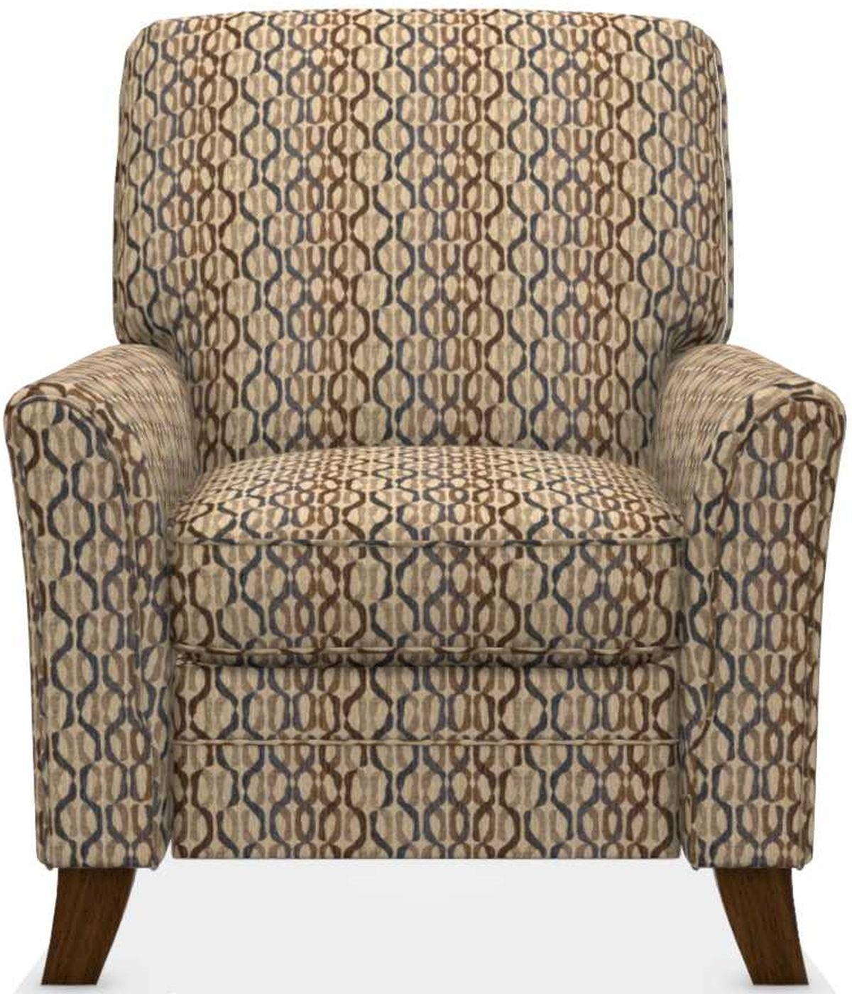 La-Z-Boy Riley Walnut High Leg Recliner | Dow Furniture (ME)