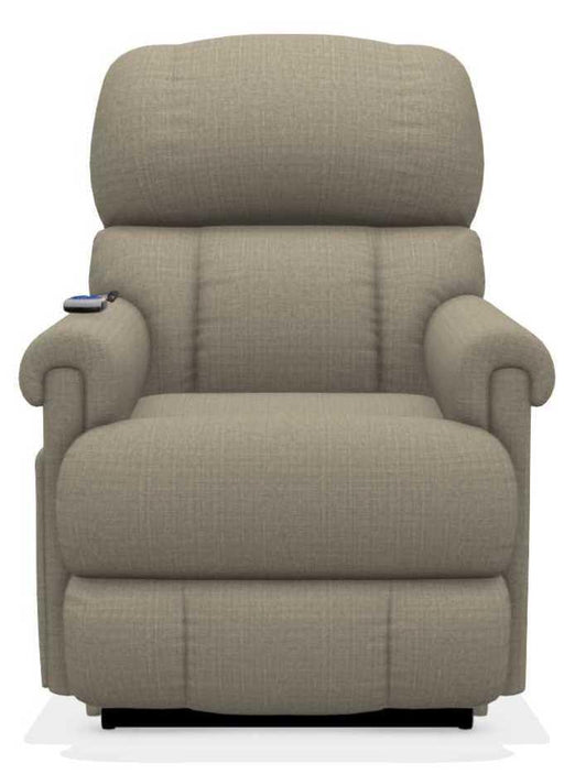 La-Z-Boy Pinnacle Platinum Cashmere Power Lift Recliner with Headrest and Lumbar image