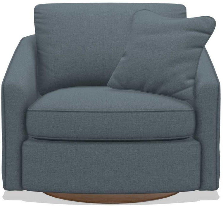 La-Z-Boy Clover Denim Premier Swivel Occasional Chair image