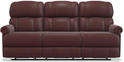 La-Z-Boy Pinnacle PowerReclineXRW� Merlot Full Wall Reclining Sofa image