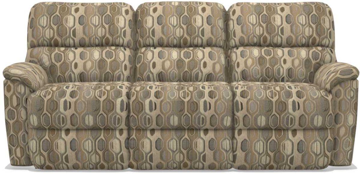 LaZBoy Brooks Flax Power Reclining Sofa Furniture Store Maine