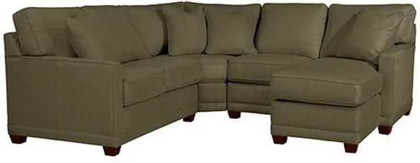 La-Z-Boy Kennedy 4-Piece Sectional | Dow Furniture (ME)