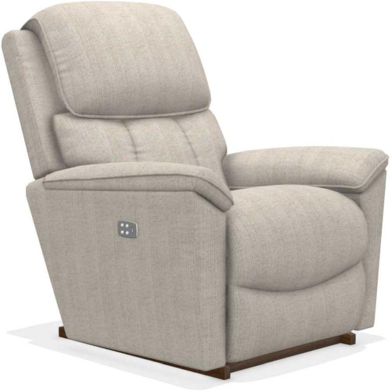 La-Z-Boy Kipling Buff Power-Recline-XR Reclina-Rocker Rocking Recliner ...