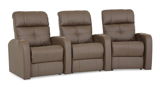 Palliser Audio 3 Seats Straight Right Hand Facing Power Recliner with Power Headrest Sectional image