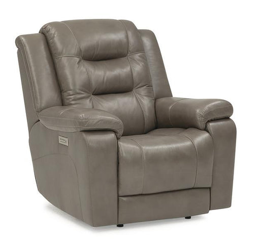 Palliser Furniture Leighton Leather Wallhugger Power Recliner w/ Headrest & Lumbar image